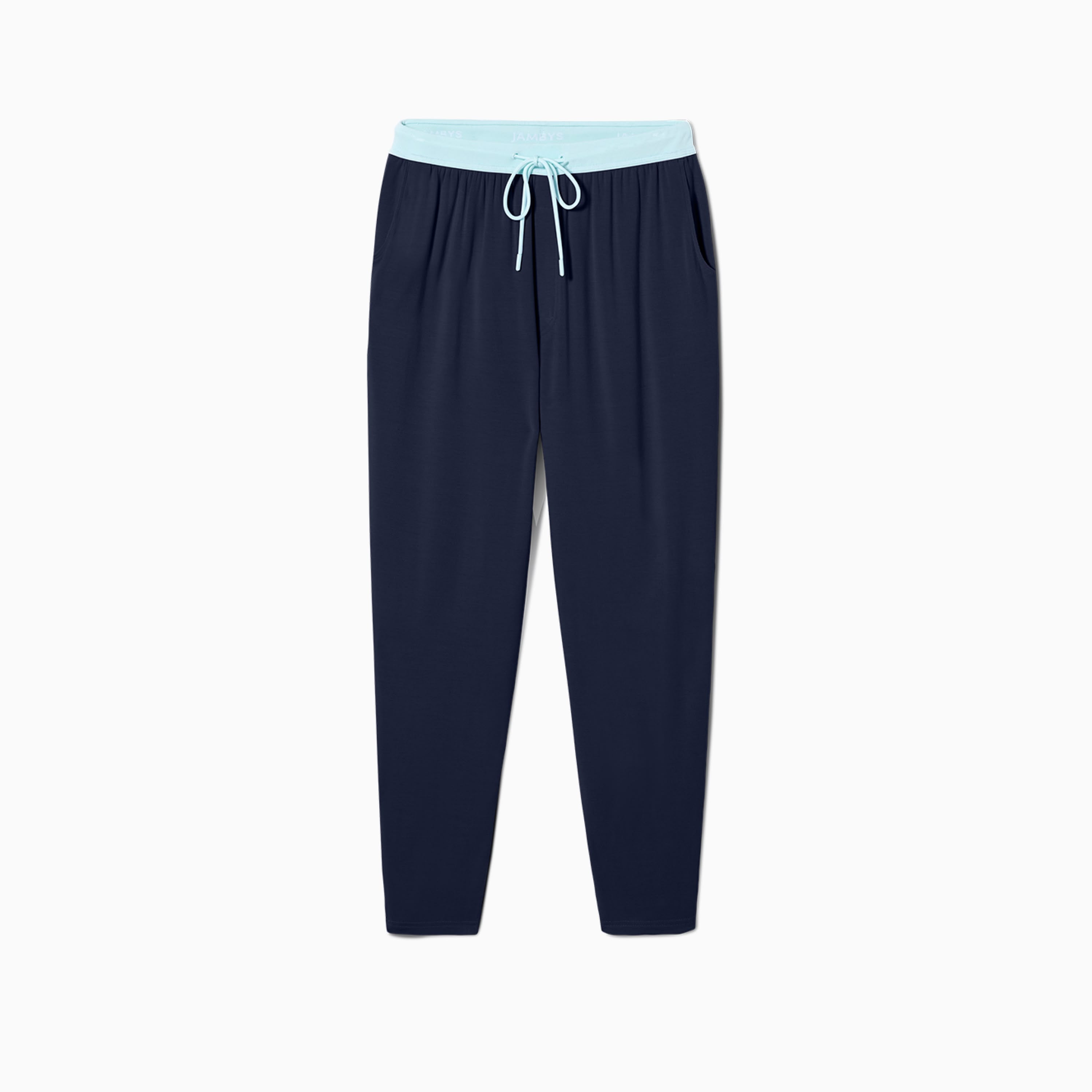 Breathable No-Sweat Sweatpants | Long Jambys | Jambys | Navy/Mint