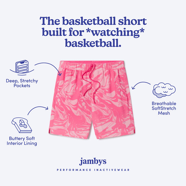 Ice Cream SoftStretch Basketball Shorts