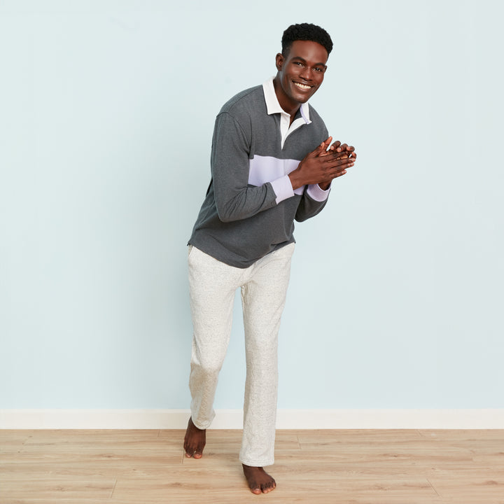 Charcoal Heather Chilluxe Quilted Pant