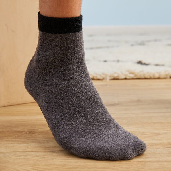 Gray Floof Socks