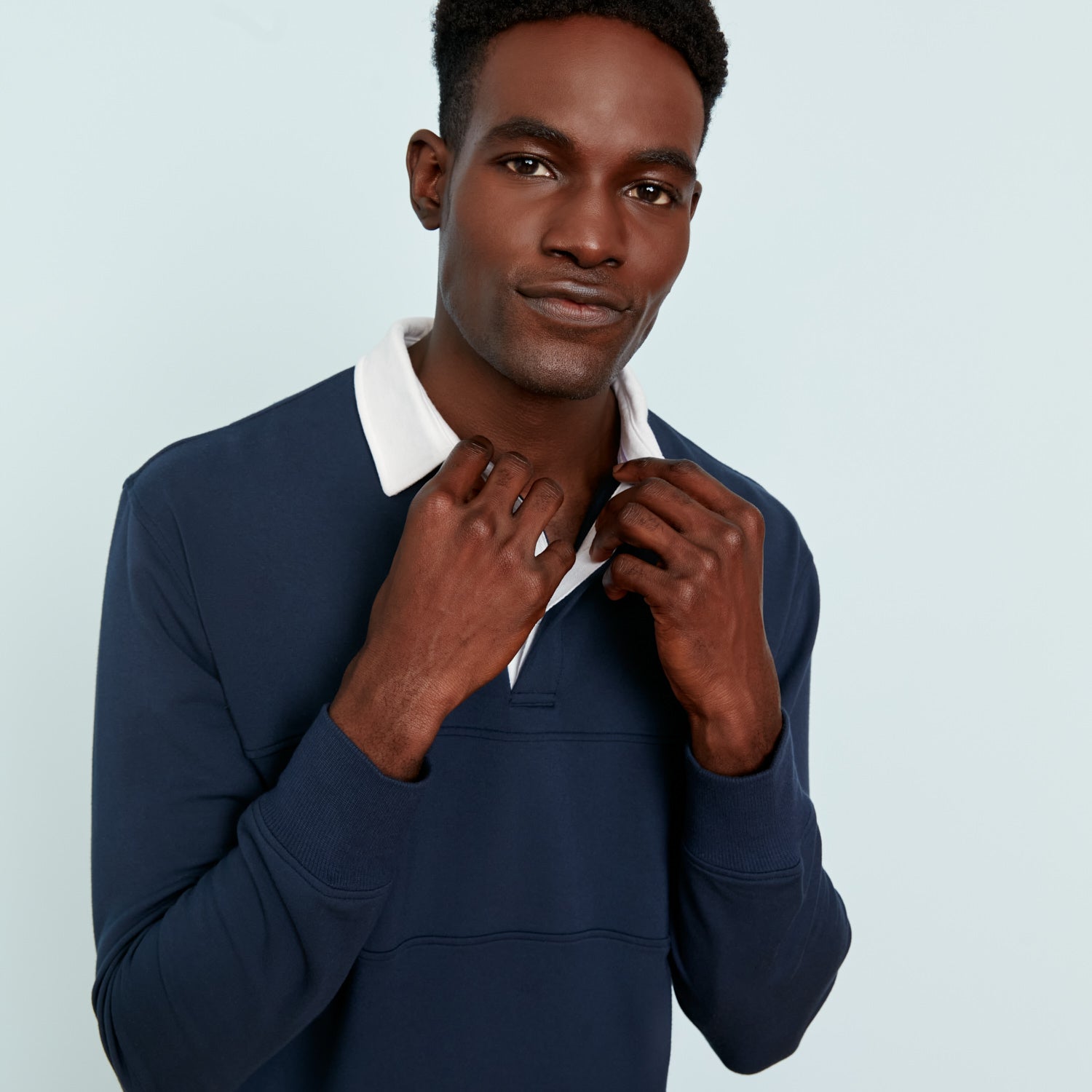Hugby Rugby | Super-Soft French Terry Rugby | Jambys | Navy