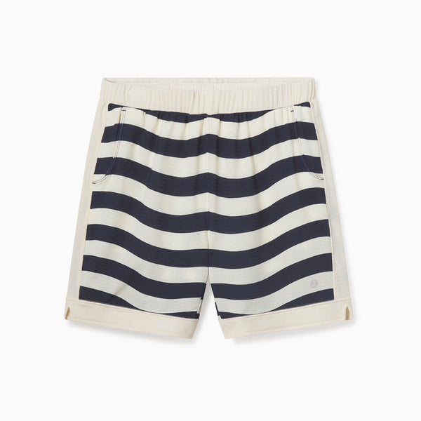 Breton Stripe SoftStretch Basketball Shorts