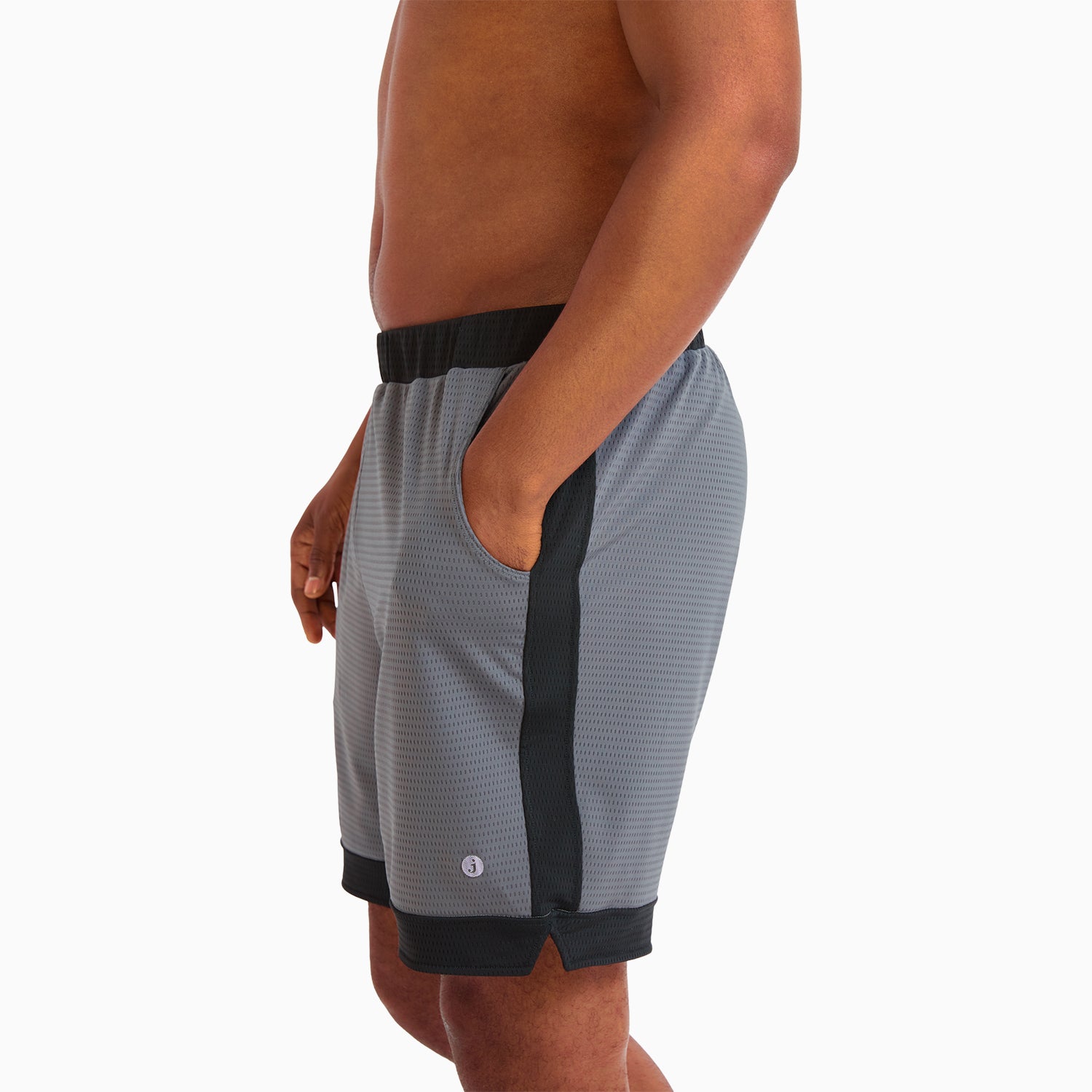 Mesh Shorts With Built-in Liner SoftStretch Basketball Shorts