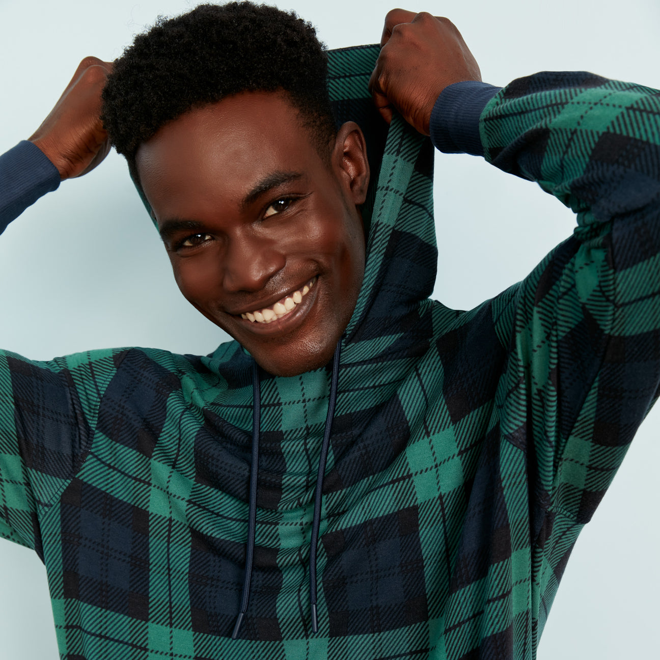 Lightweight Hoodie House Hoodie Jambys Black Watch/Navy