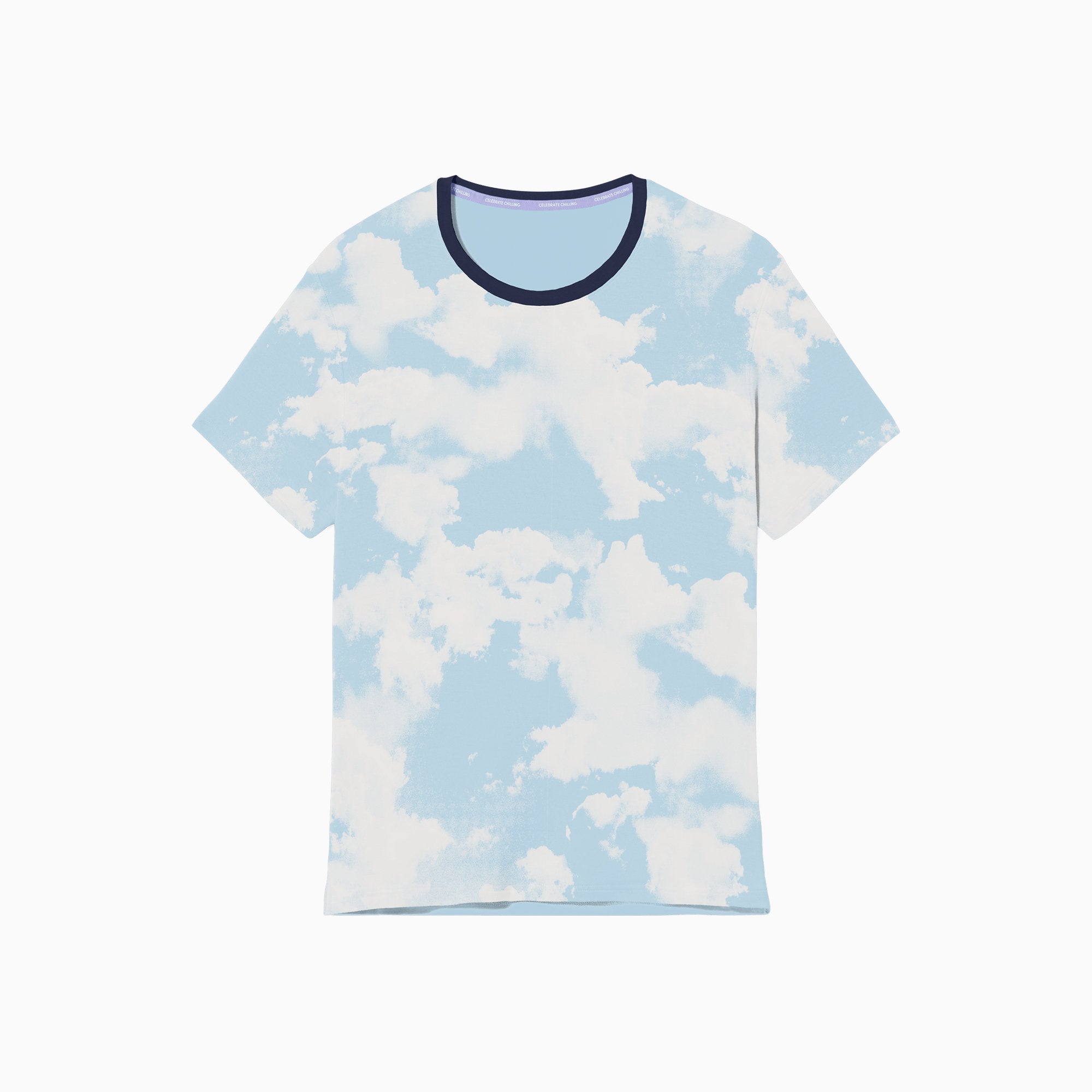 Clouds/Navy JamTee