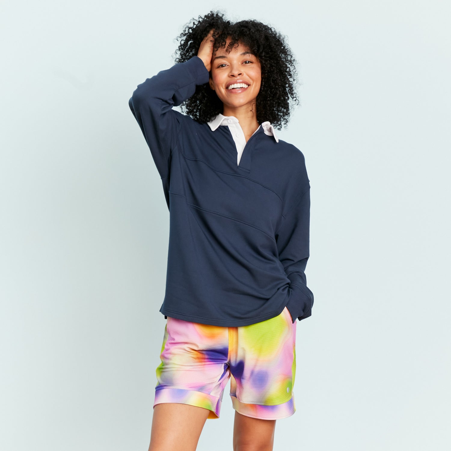 Hugby Rugby | Super-Soft French Terry Rugby | Jambys | Navy