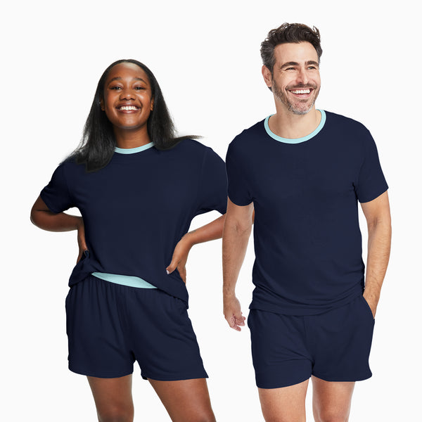 modelsizing1: Kennedy is 6’1” and wearing a medium. | modelsizing2: Maiko is 6’2” and wearing a medium. | first: mens, womens, best-sellers, bottoms, shorts