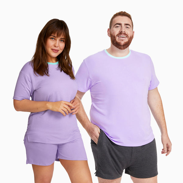 modelsizing1: Ekaterina is 5'9" and wearing a large. | modelsizing2: Cody is 5'11" and wearing a large.