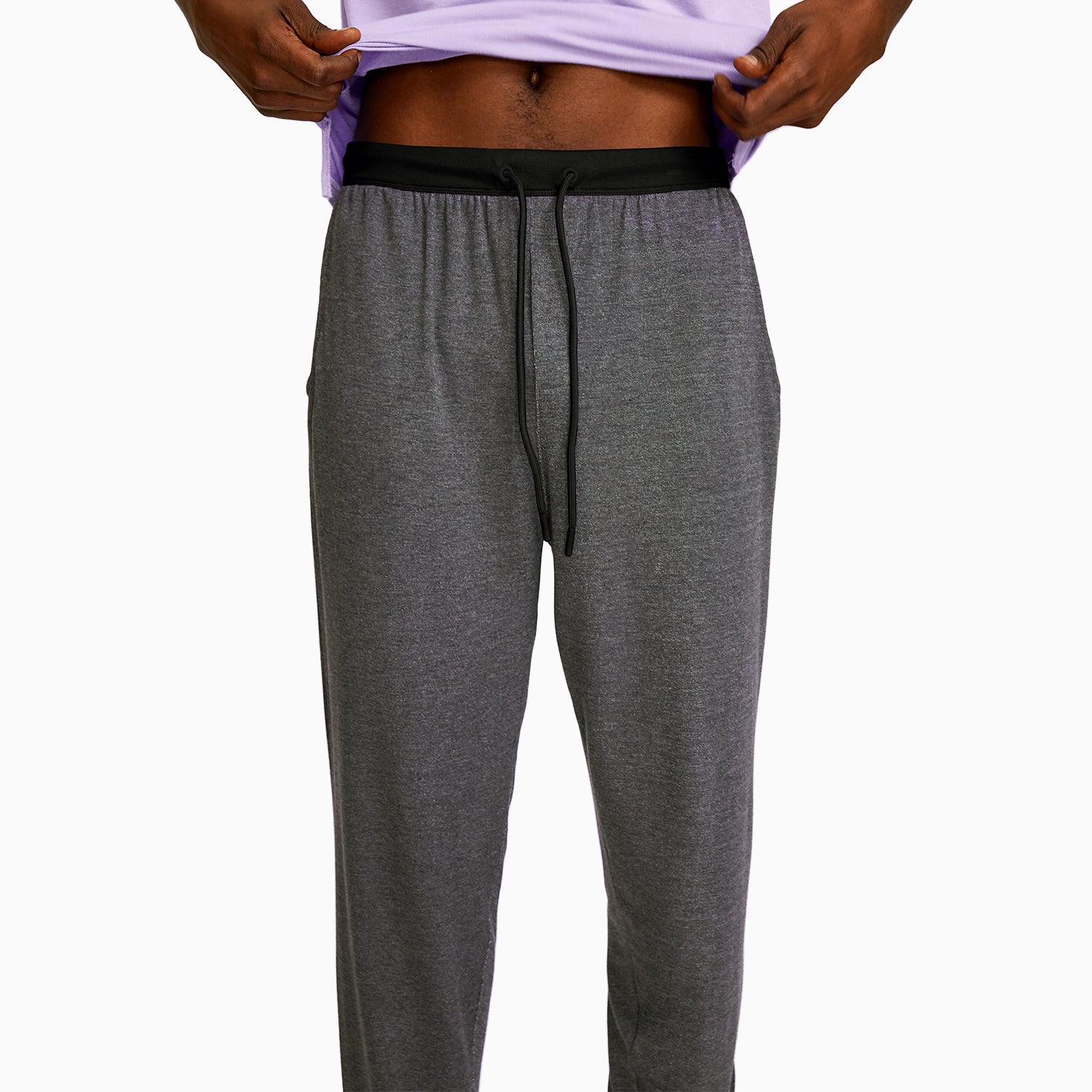 Breathable No-Sweat Sweatpants | Long Jambys | Jambys | Gray/Black