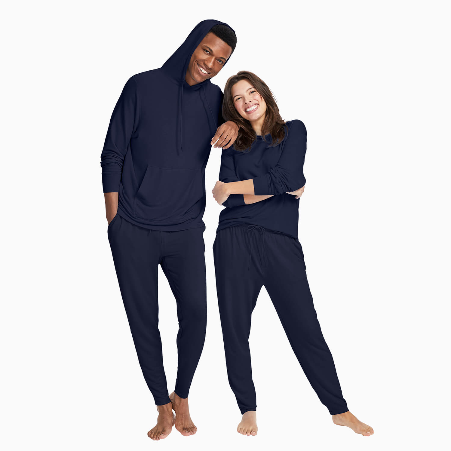 modelsizing1: Brandon is 6’0” and wearing a medium. | modelsizing2: Dana is 5’9” and wearing a medium. | first: mens, womens, best-sellers, tops, bottoms | type: unisex