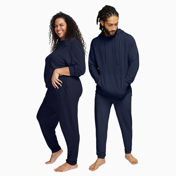 modelsizing1: Sarah is 5’8” and wearing a medium. | modelsizing2: Laurencio is 5’11” and wearing a medium. | first: mens, womens, best-sellers, tops, bottoms
