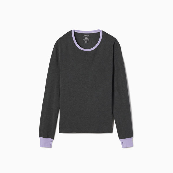 Gray/Lavender Long-Sleeve JamTee