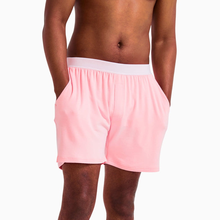 With Pockets | House Shorts | | Flamingo/Taffy