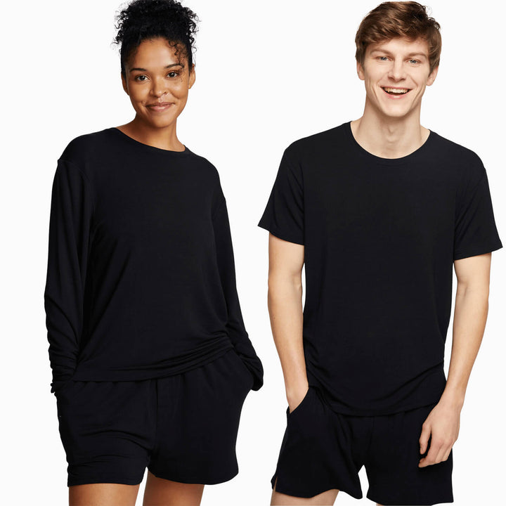 Marisa is 5'9" and wears a size Medium | Tom is 5'10" and wears a size Large |first:best-sellers