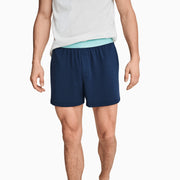 Boxers With Pockets | House Shorts | Jambys | Navy/Mint